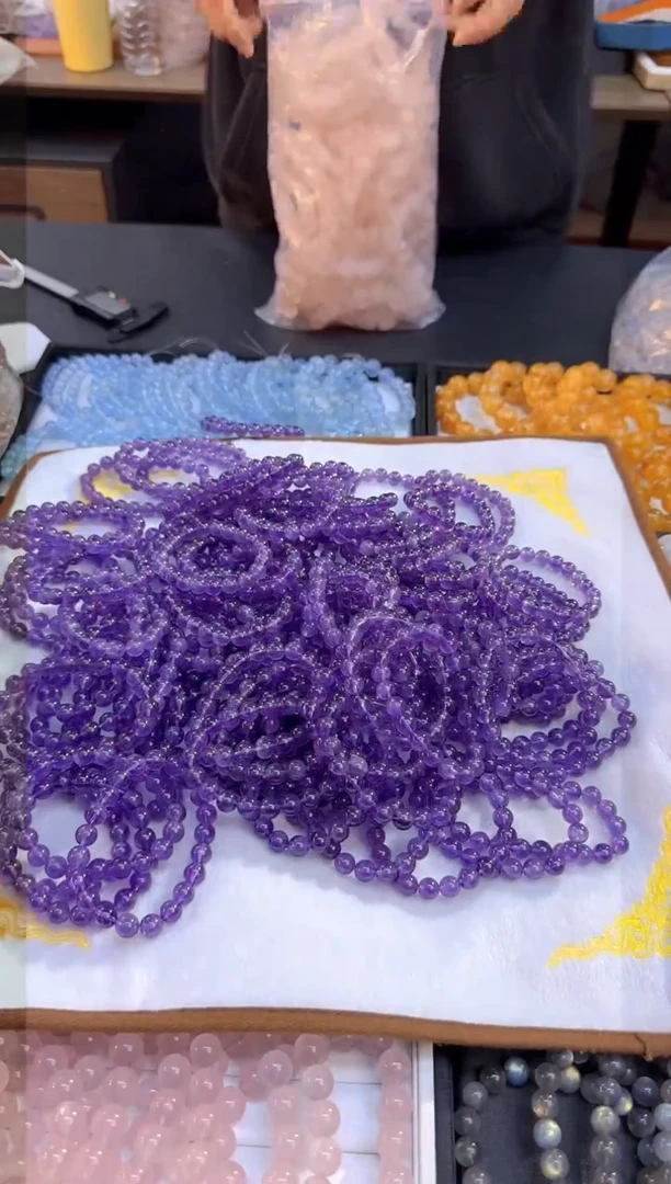 【闪购商品】水晶手串未镶嵌141/多样性发其一/卡9