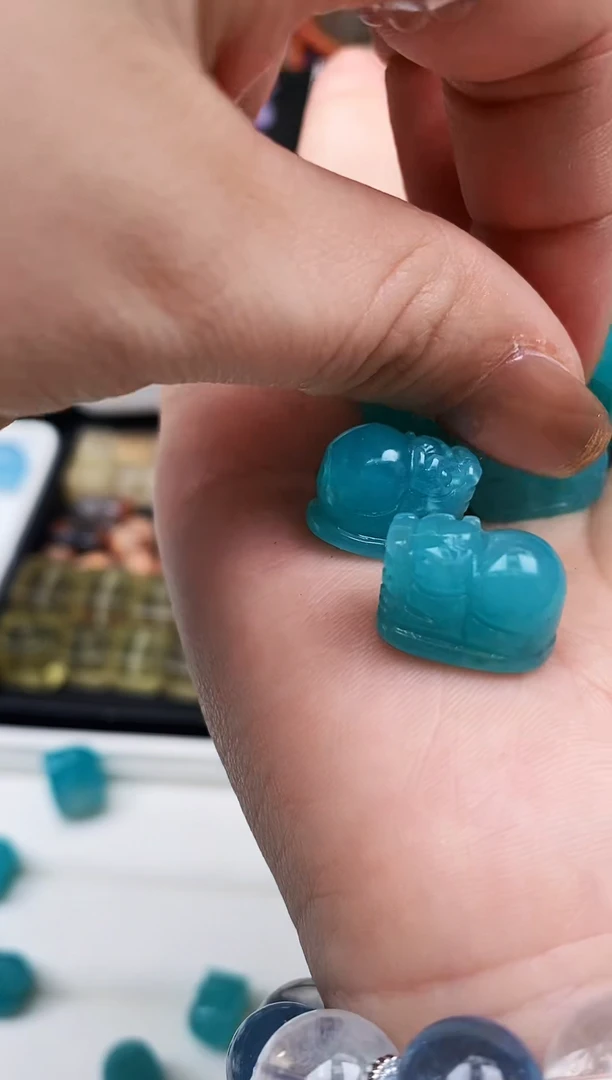 【闪购商品】天河石颈饰未镶嵌33a多样性发其一/2.11/1个