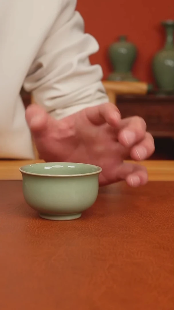 越窑秘色瓷小炉式杯全品