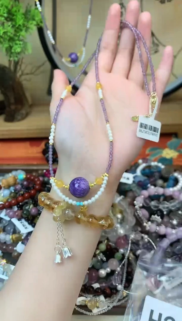 【闪购商品】查罗石项链未镶嵌257