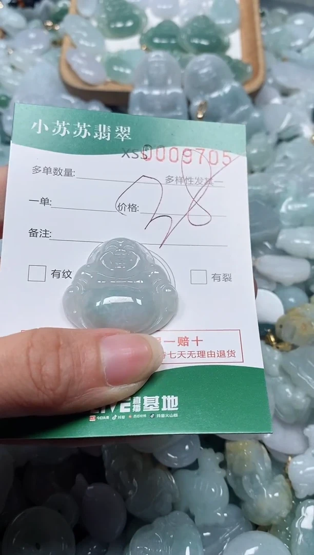 【闪购商品】翡翠颈饰未镶嵌闪购商品0009705