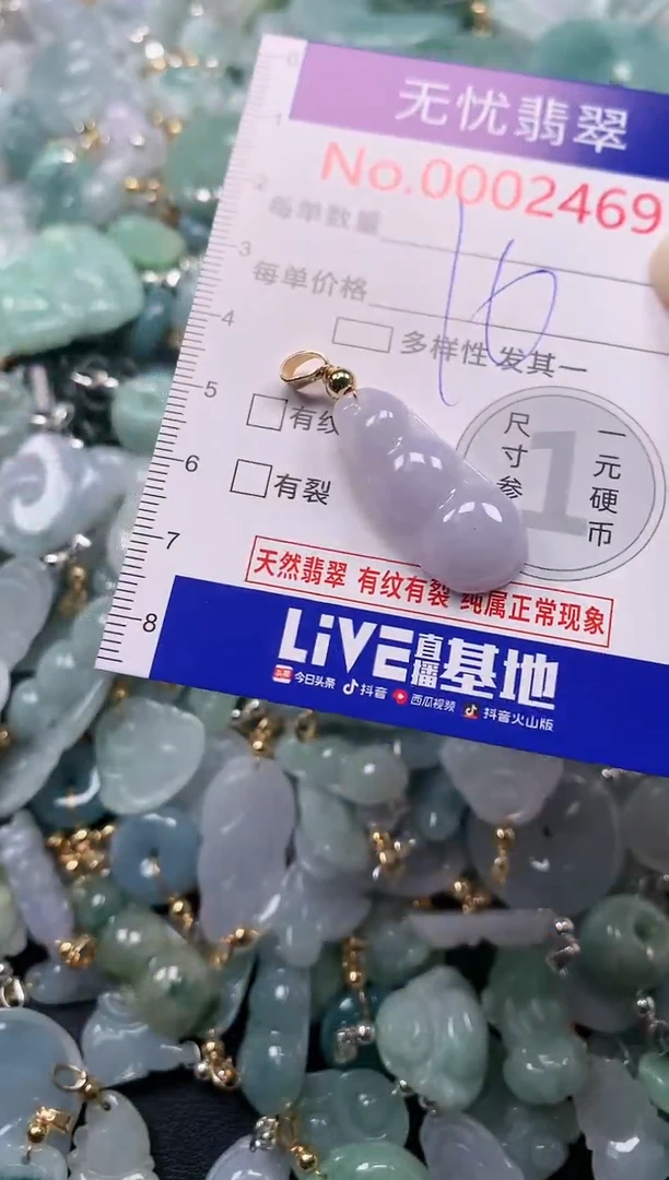 吊坠(不含链)未镶嵌翡翠2469