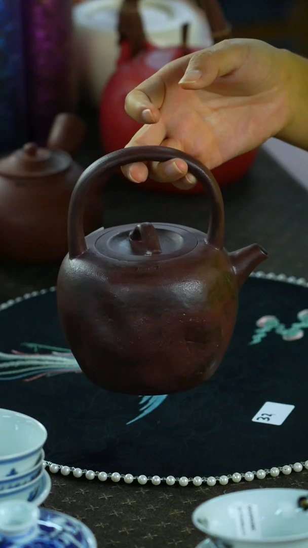 景德镇手绘茶具直接炸