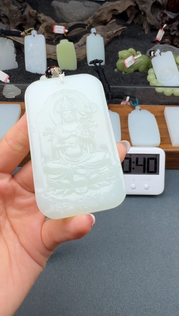 颈饰未镶嵌和田玉3