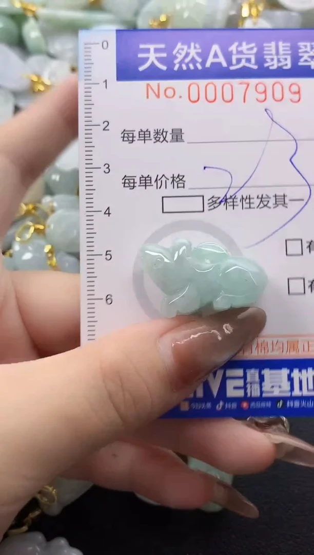 翡翠未镶嵌颈饰天然A货翡翠