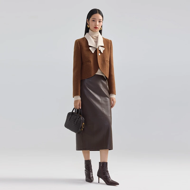 【直播专属】百搭皮半裙 2D833809