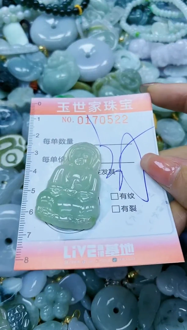 【闪购商品】翡翠颈饰未镶嵌闪购0170522