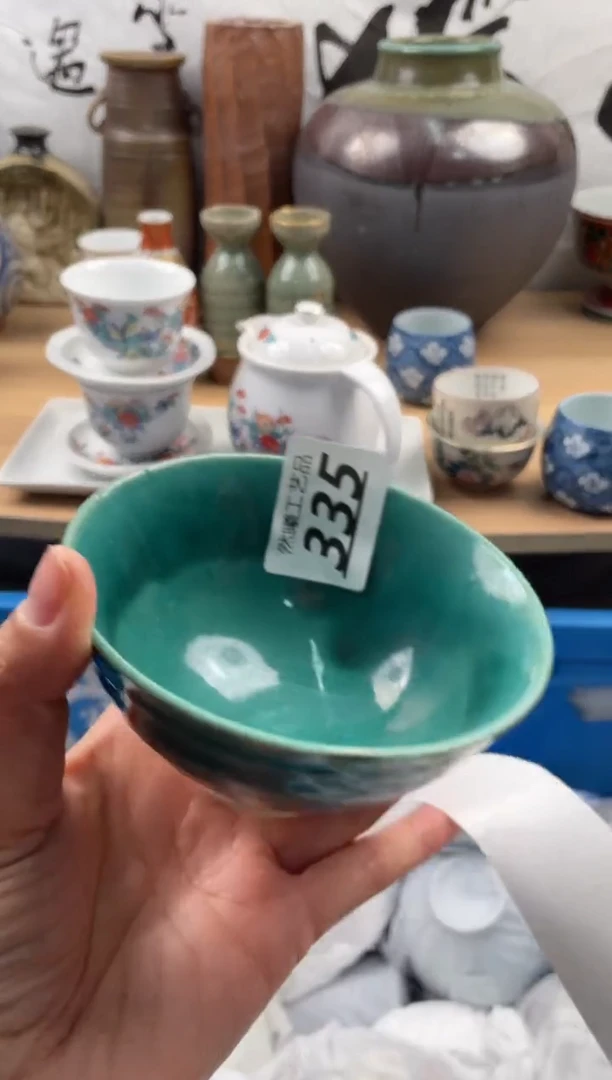 【闪购商品】瓷片335然曦海外工艺品18包邮