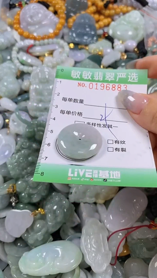 翡翠未镶嵌颈饰闪购0196883