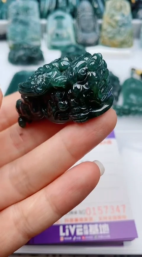 翡翠未镶嵌颈饰