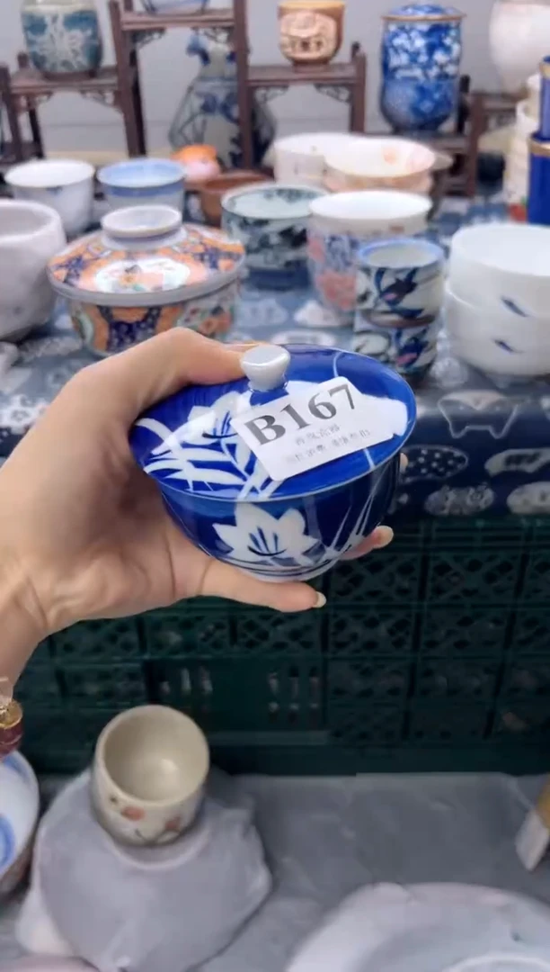 瓷片豆*    B167