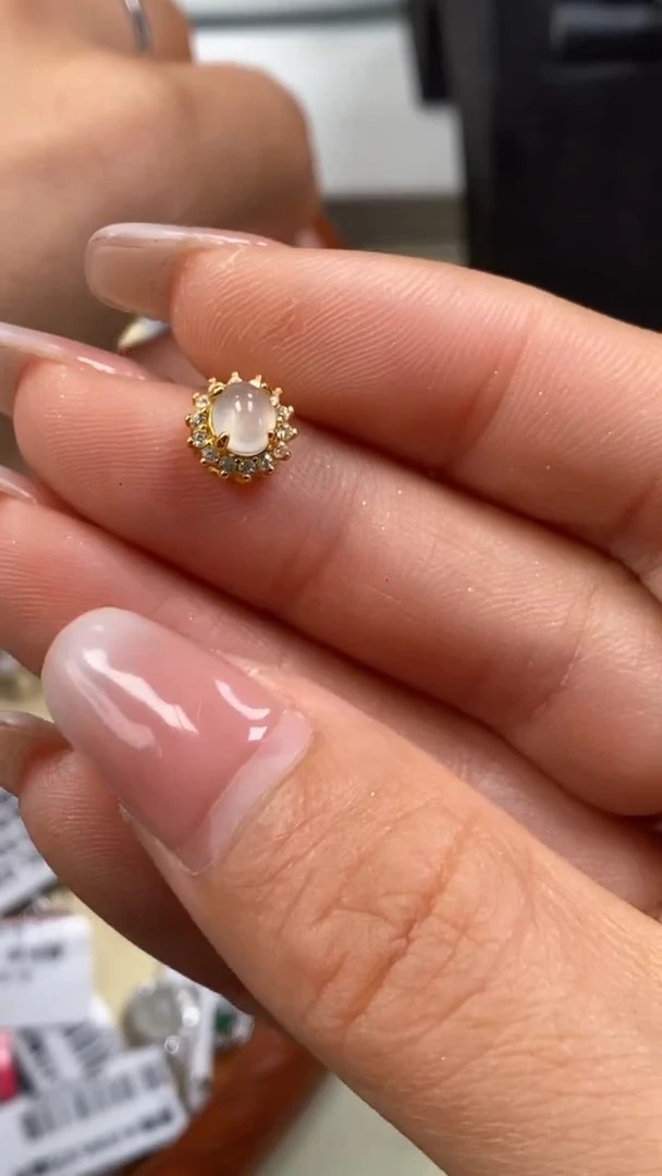 【闪购商品】翡翠戒指银S925镶嵌9980