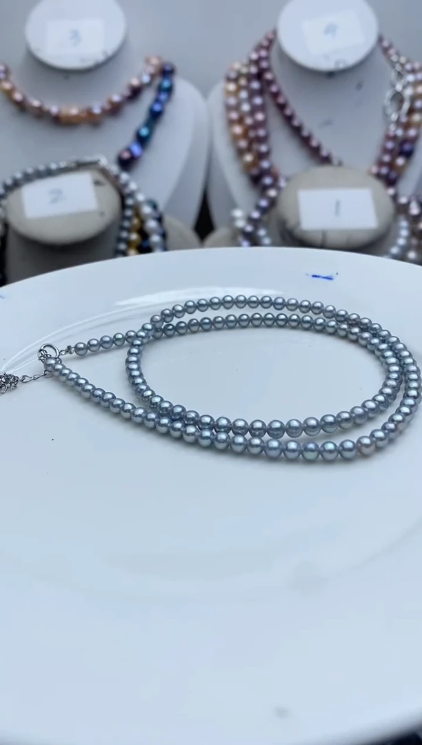 【闪购商品】淡水珍珠颈饰未镶嵌0154