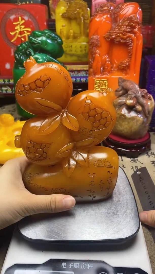 寿山石印石纯天然篆刻石料