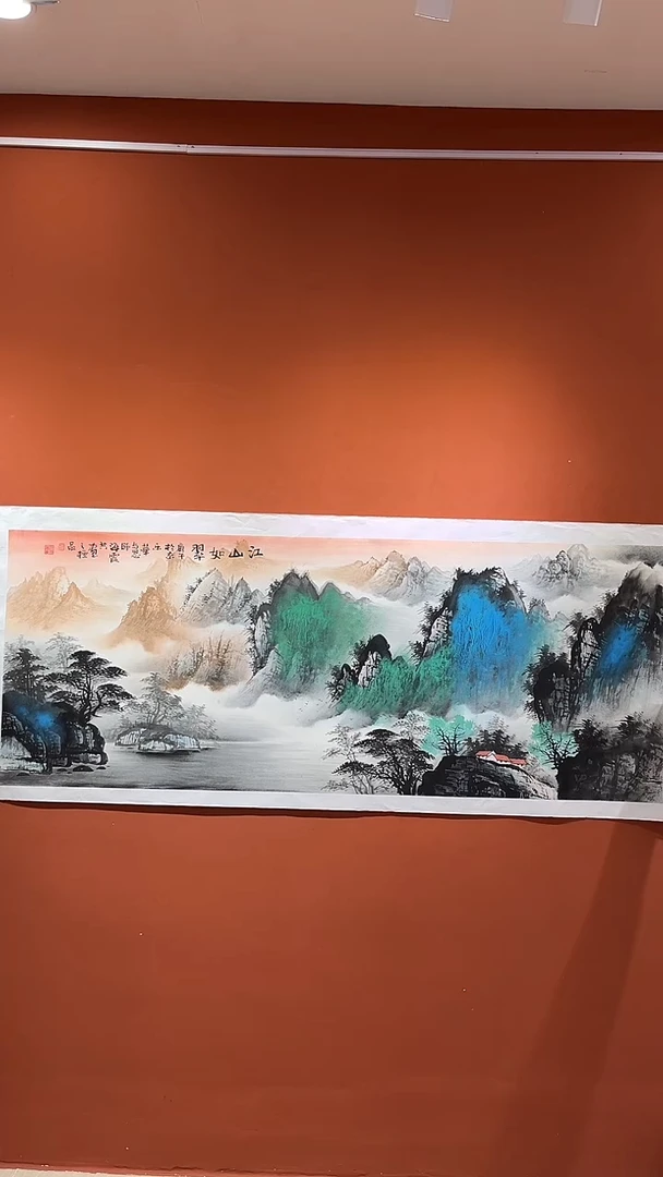 国画郑乐华手绘绘画作品12-46