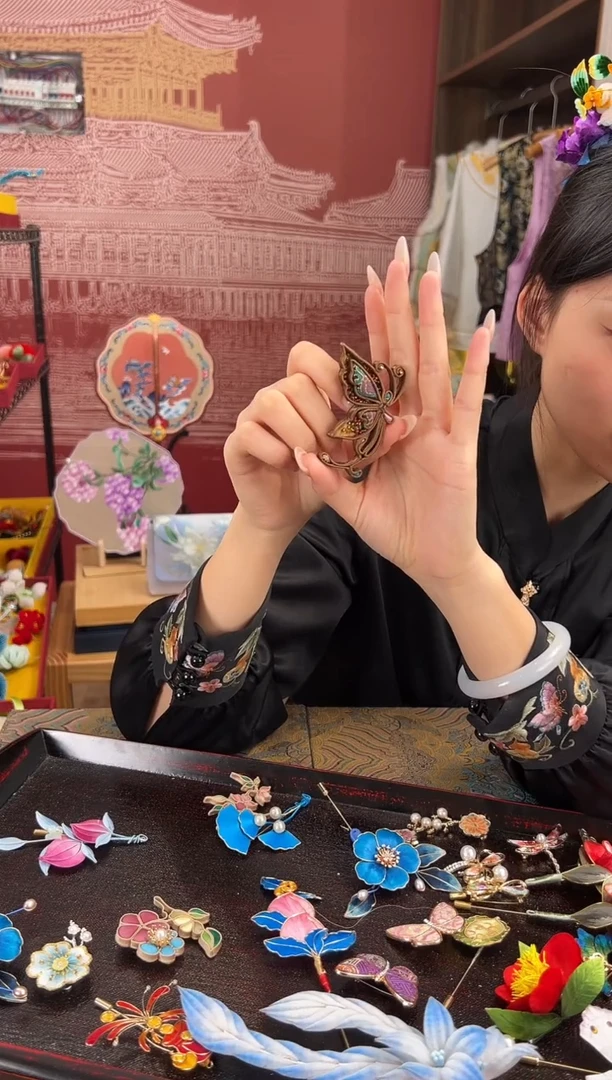 【闪购商品】刺绣苏绣世家非遗手工（胸针）