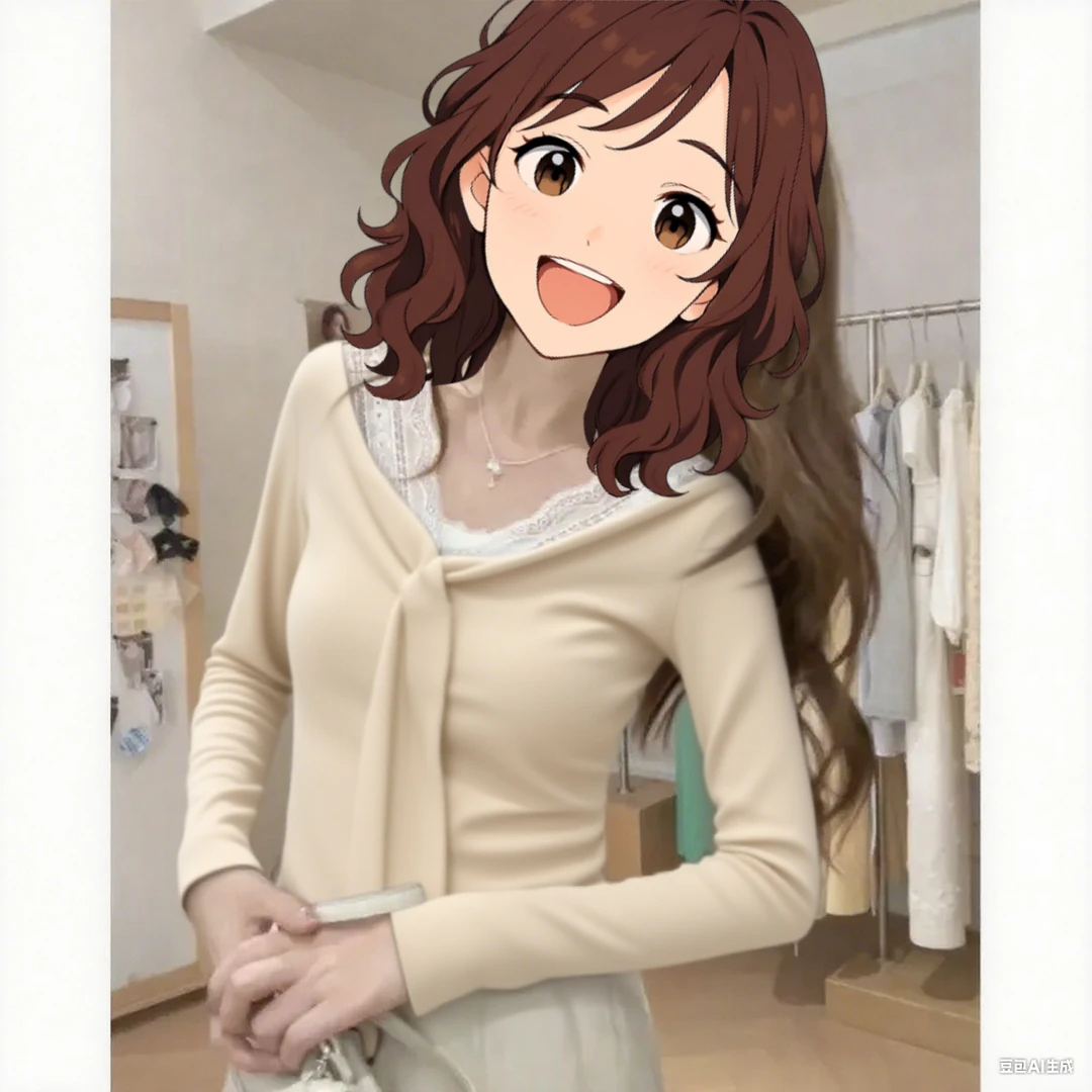 大码女装修身蕾丝边内搭假两件绑带收腰显瘦秋季长袖时尚通勤纯欲