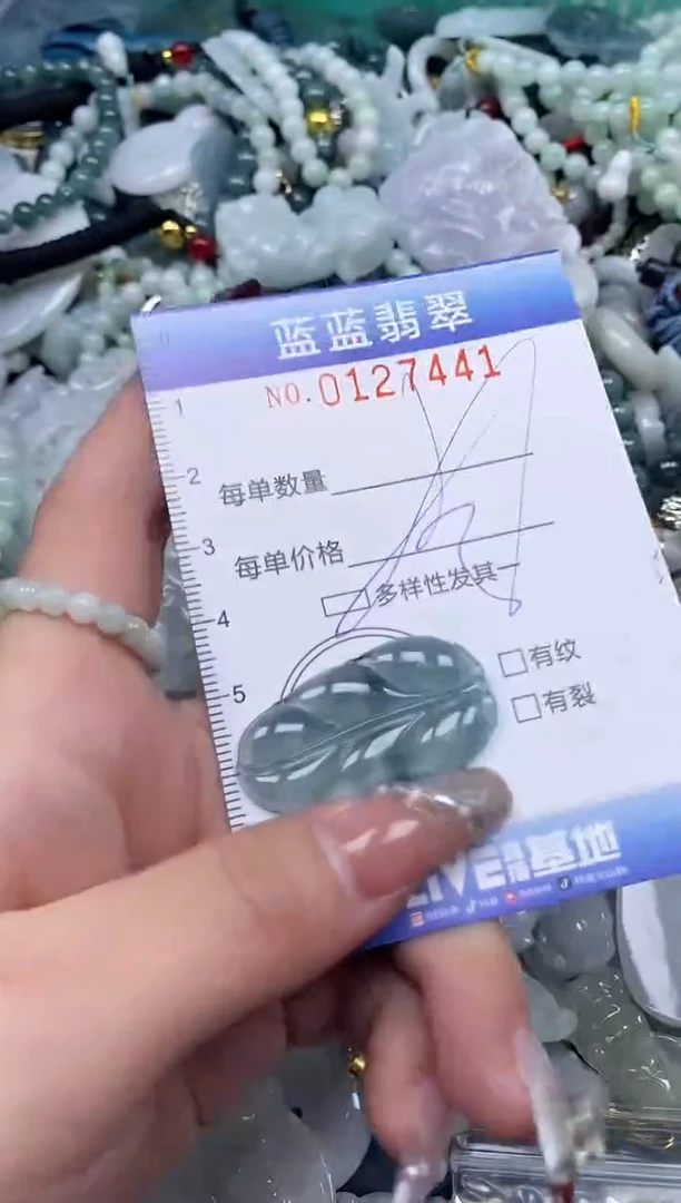 【闪购商品】翡翠颈饰未镶嵌闪购0127441多样性发其一