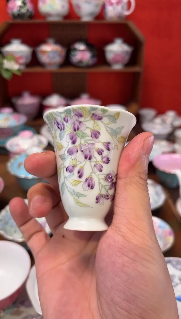 景德镇纯手绘陶瓷茶具