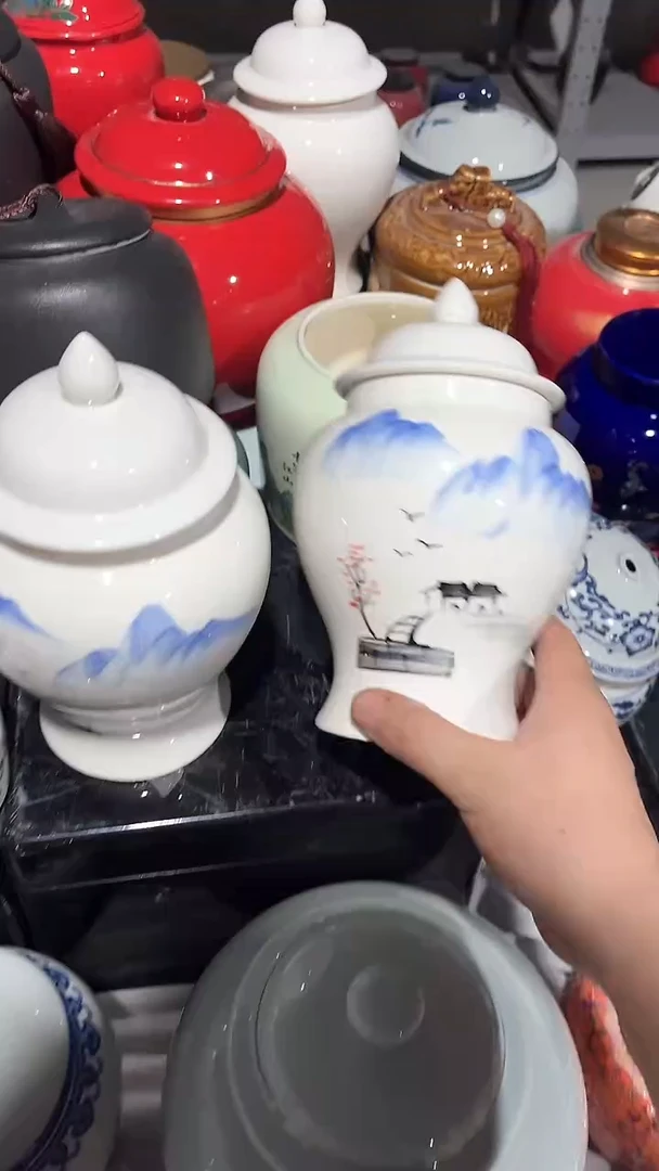 陶瓷茶叶罐密封罐防潮罐