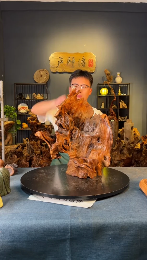 木卢师傅根艺作品（不包含人物摆件）