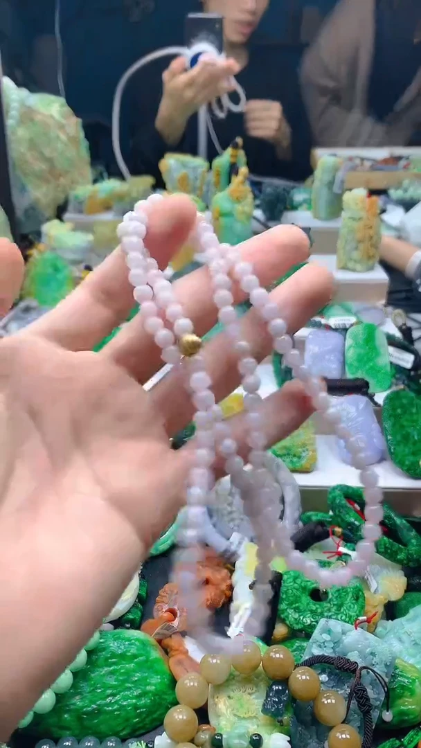 颈饰未镶嵌翡翠天然缅甸翡翠a货