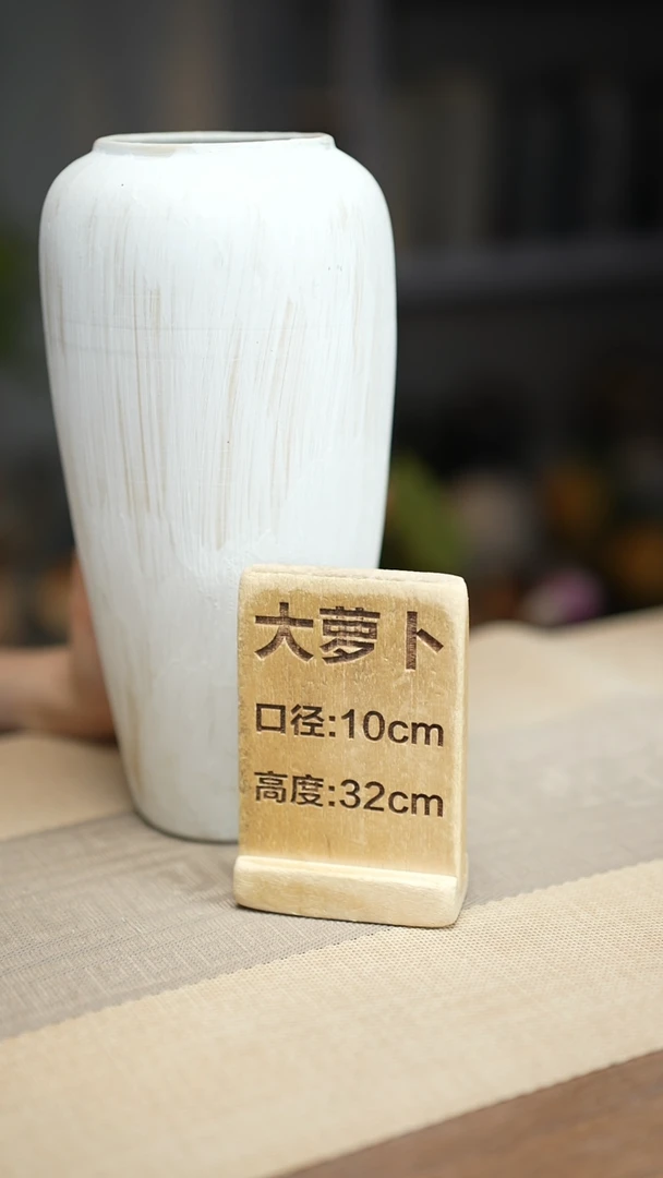 花器大萝卜诧寂白