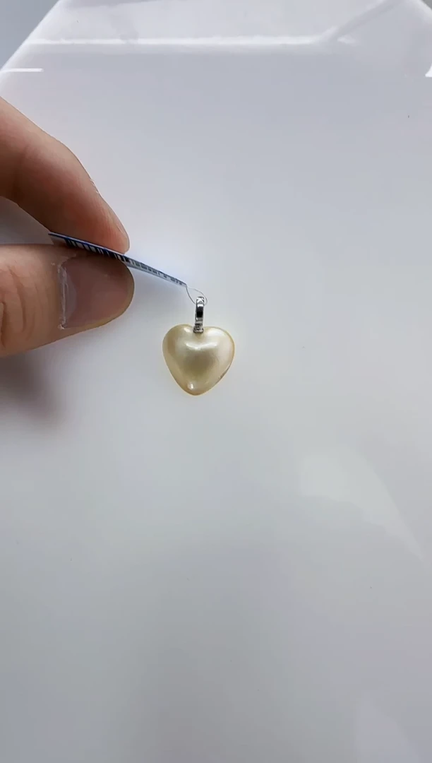 银S925镶嵌拼合珍珠（马贝珠）DA c1399 珍珠