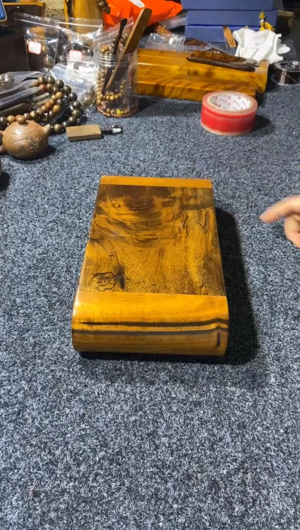 金丝楠金丝楠乌木卷几