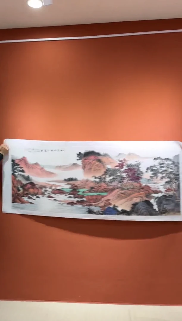 【闪购商品】国画郑乐华绘画手绘作品2-21