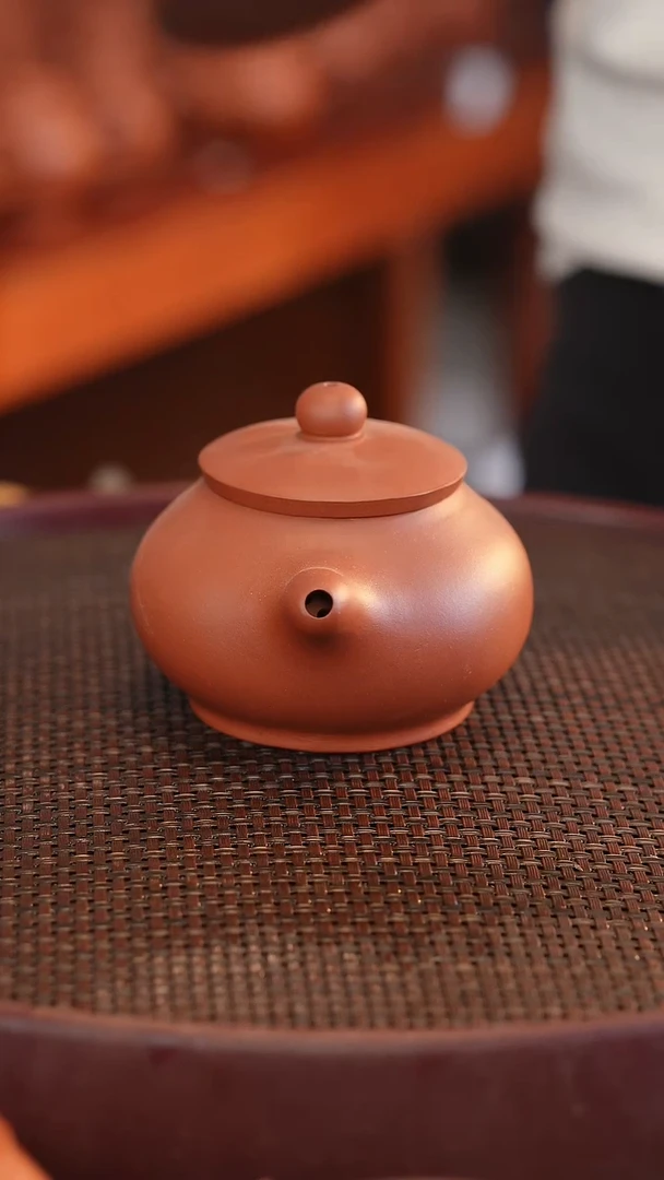 茶壶紫砂原矿手工制作