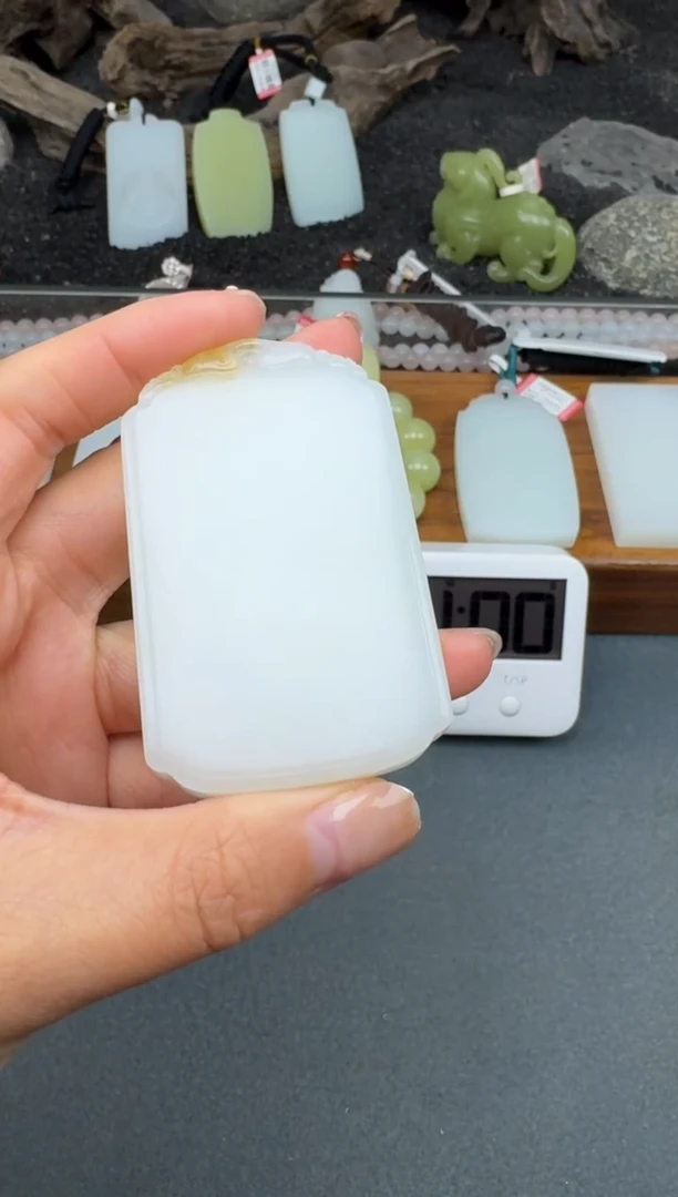 颈饰未镶嵌和田玉c*3