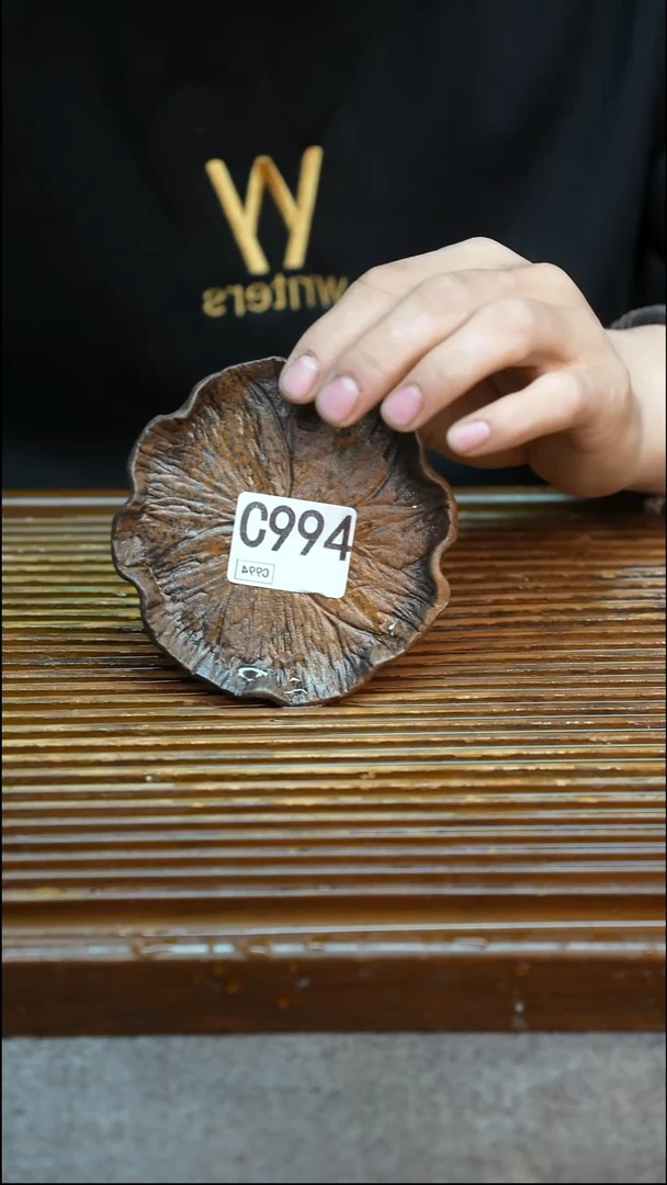 万古烧粗陶手工手做茶具