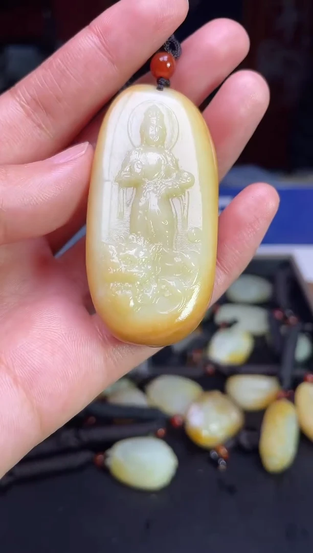 颈饰未镶嵌和田玉1231