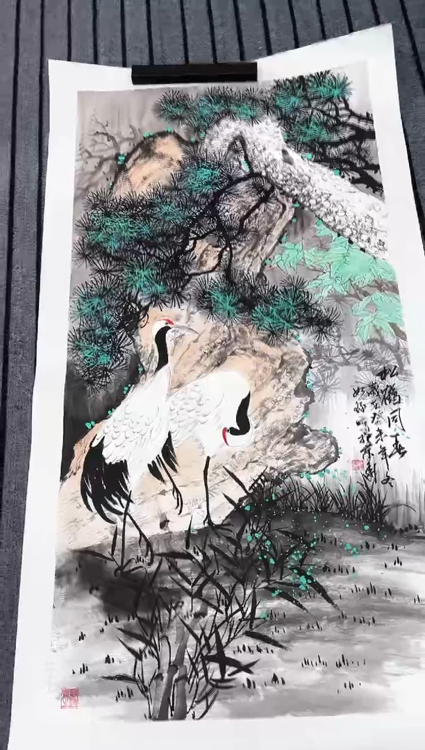 精品国画花鸟作品