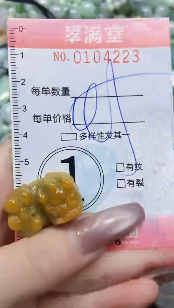 【闪购商品】翡翠颈饰未镶嵌闪购0104223