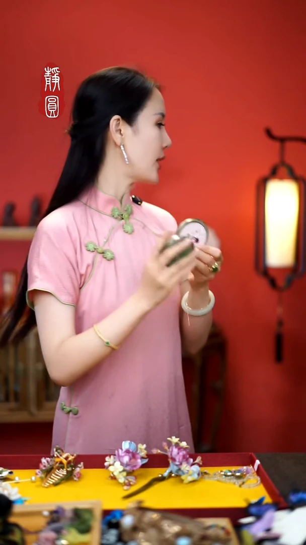 织绣纯手工非遗苏绣【镜子】