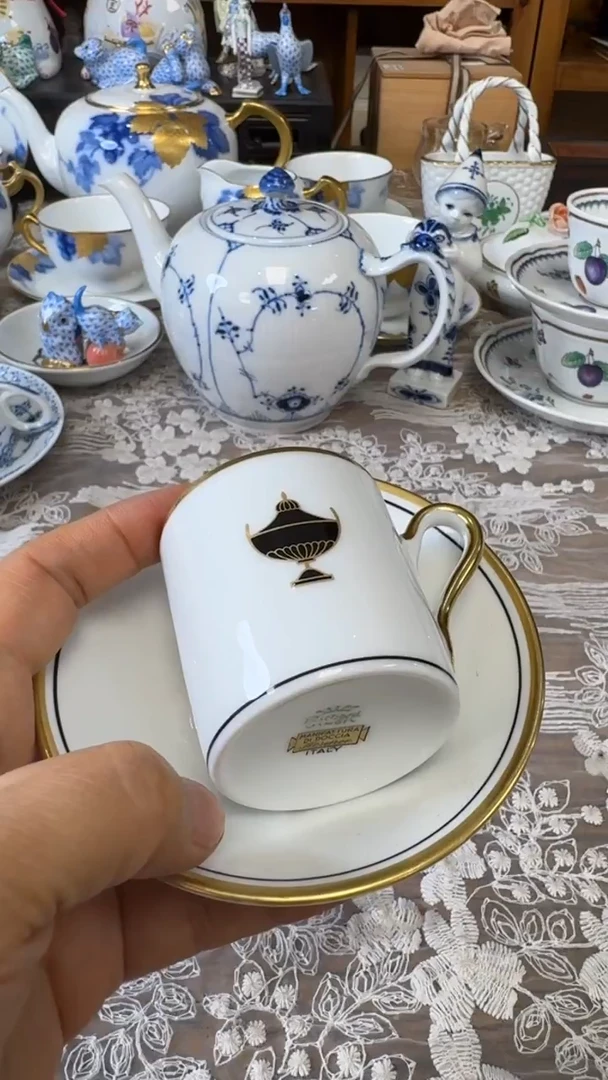 福**花茶道具瓷器茶器