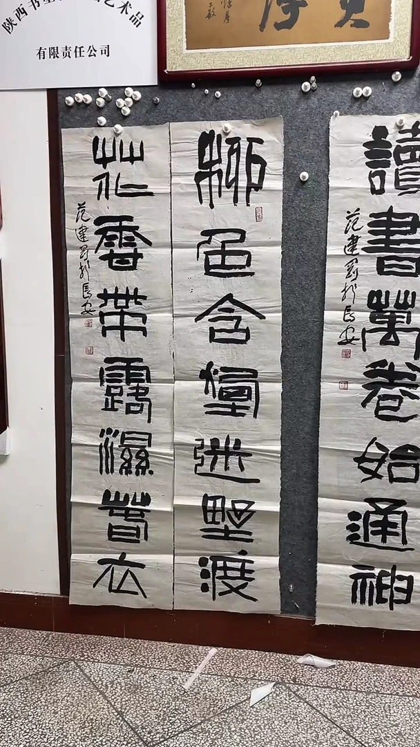 书法范建刚老师作品178*42*2