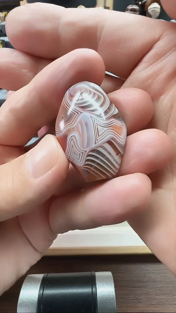 未镶嵌颈饰玛瑙/玉髓南红37*27*13