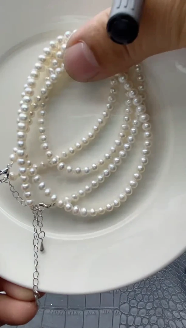 【闪购商品】淡水珍珠颈饰未镶嵌0101