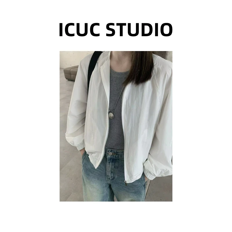 ICUC STUDIO-【春日漫游】夏季新款小众防晒短款外套2503