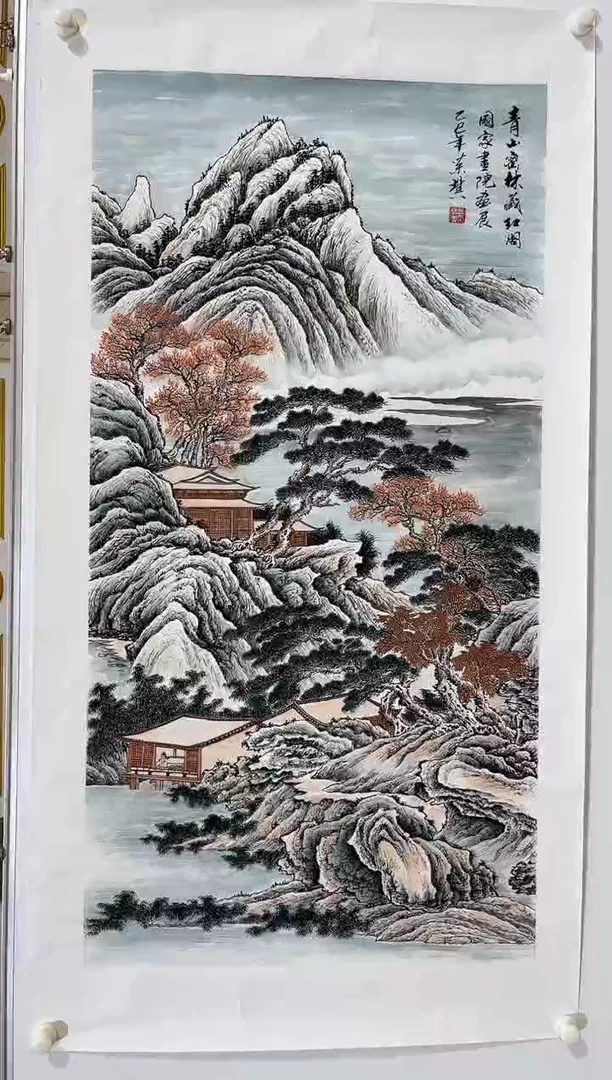 国画商老师国画作品8