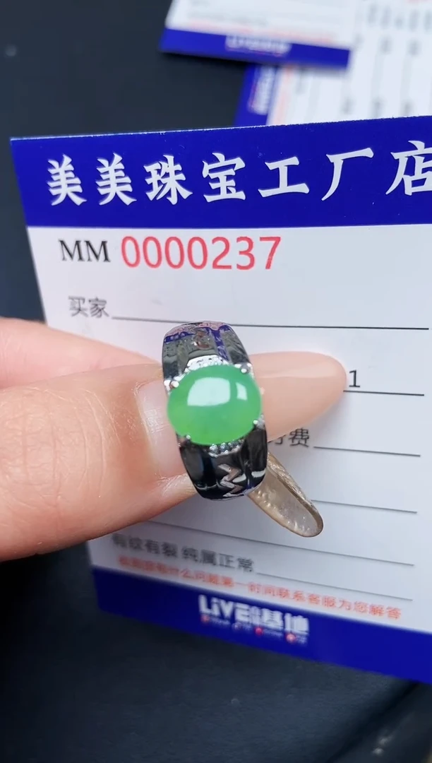 【闪购商品】翡翠颈饰银S925镶嵌0237