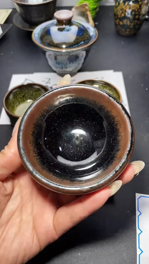 茶盏216叶紫建盏