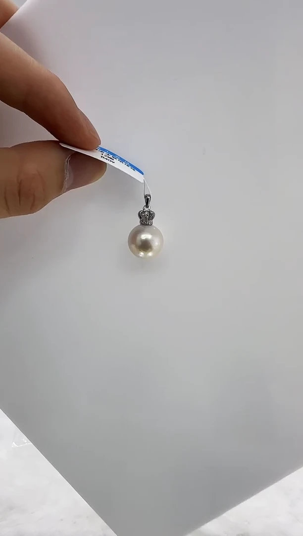 【闪购商品】淡水珍珠DA银S925镶嵌b409 吊坠12