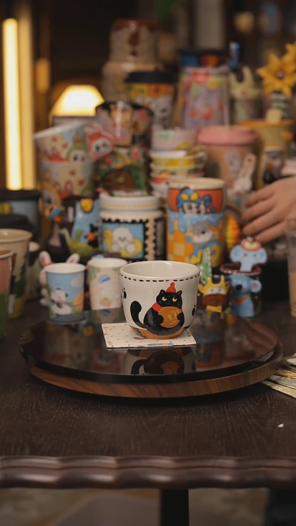 景德镇釉下彩绘设计师款式陶瓷