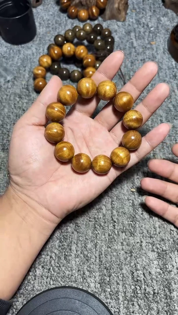 金丝楠手串/手链枯木2.0单圈98