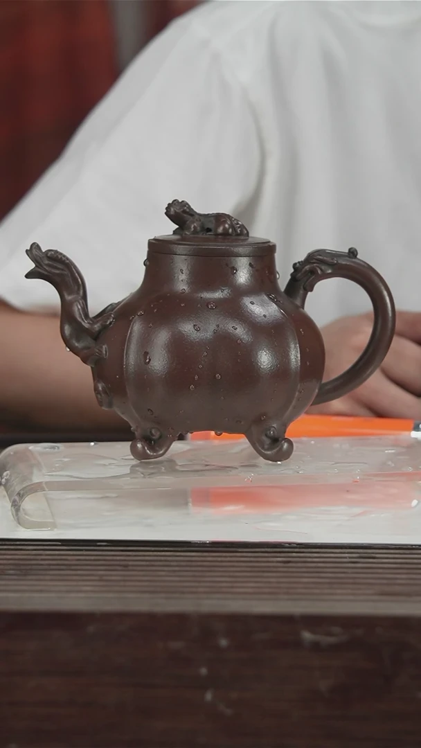 茶壶紫砂原矿紫砂壶500CC