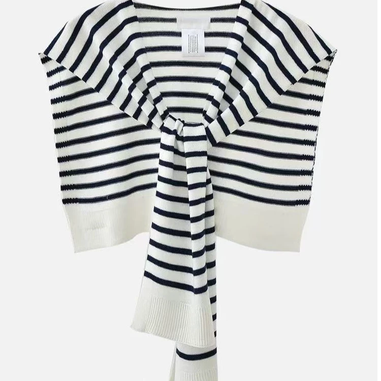 【陈元一】条纹披肩